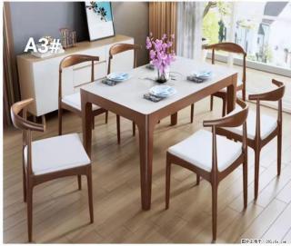 T08高级长方桌，胡桃色  1.35米带炉一桌四椅650元，现货11套。 - 鹰潭28生活网 yingtan.28life.com