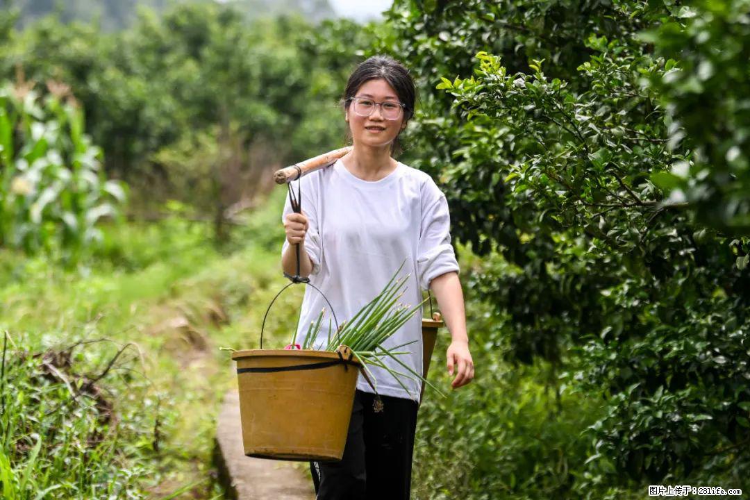 全网追的“扁担女孩”,找了一份暑假工,时薪12元 - 鹰潭生活资讯 - 鹰潭28生活网 yingtan.28life.com