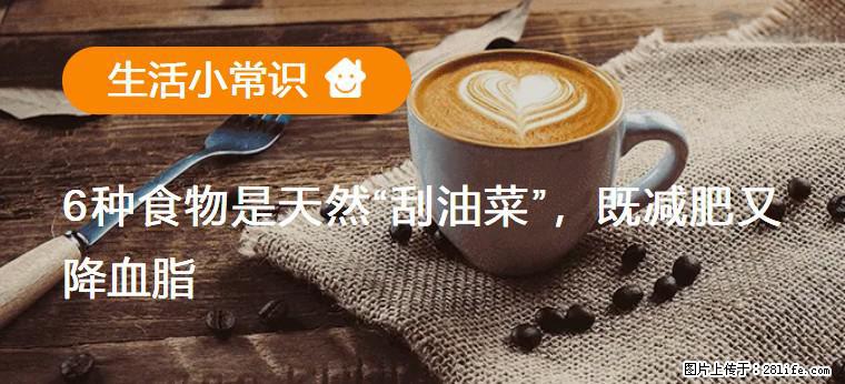 【生活小常识】6种食物是天然“刮油菜”,既减肥又降血脂 - 鹰潭生活资讯 - 鹰潭28生活网 yingtan.28life.com